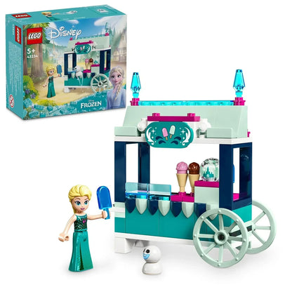 LEGO Disney Frozen ice cream cart building set with Elsa mini-doll and accessories