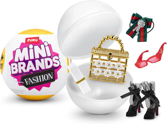 ZURU 5 Surprise Mini Brands Fashion Series 3 – Collectible Capsule with 5 Mystery Fashion Accessories - Jaiman Toys