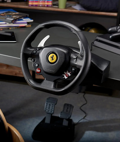 (Box Damage) Thrustmaster T80 Ferrari 488 GTB Edition | Racing Game Wheel | PS5/PS4/PC