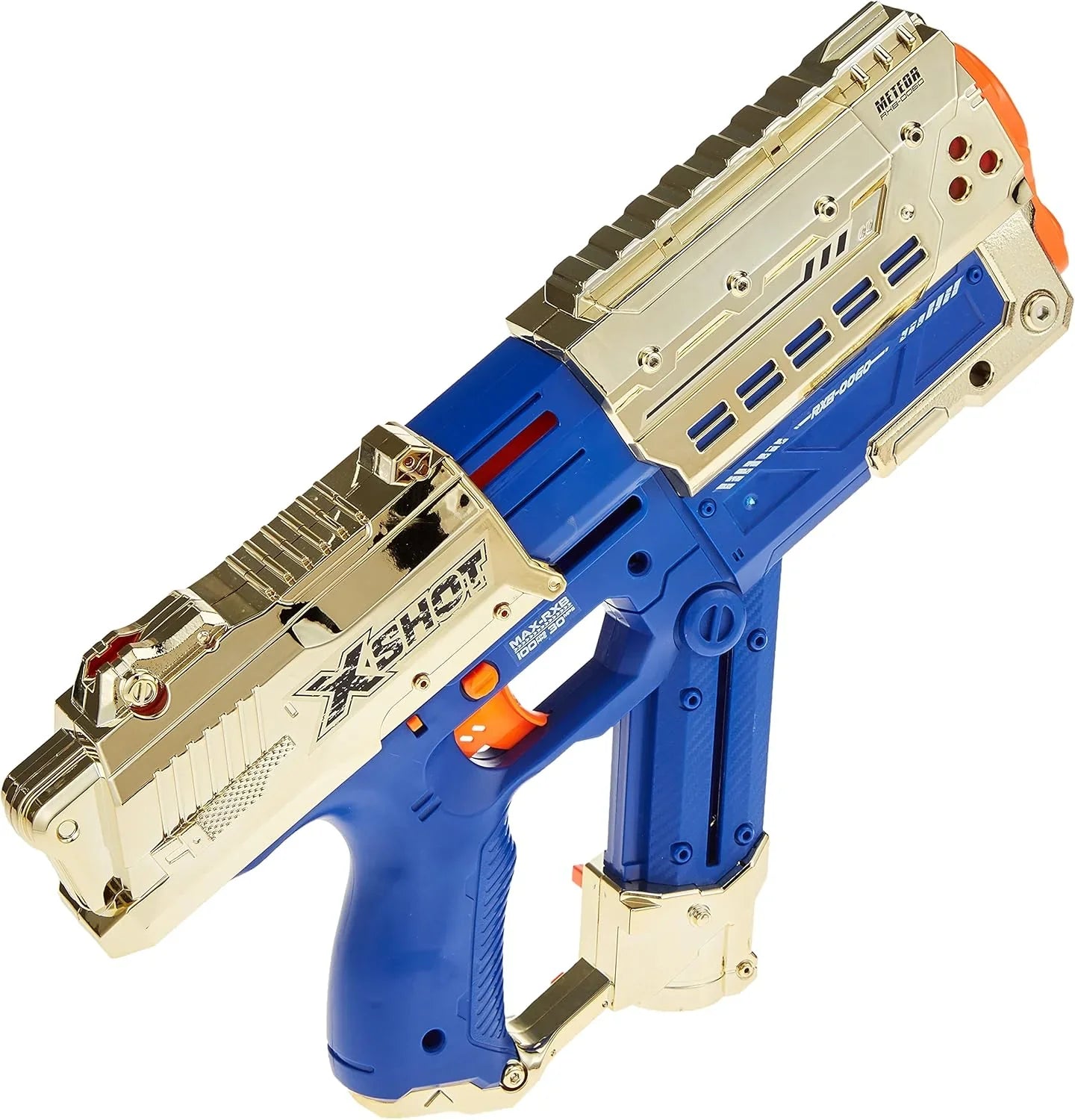 X-Shot Chaos Golden Meteor Foam Blaster – High-Power Dart Shooter for Kids & Teens