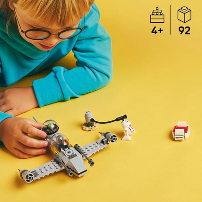 LEGO Star Wars Mando and Grogus N-1 Starfighter Building Toy 75410 Building Blocks Toys for 4+ Gift for Boys and Girls