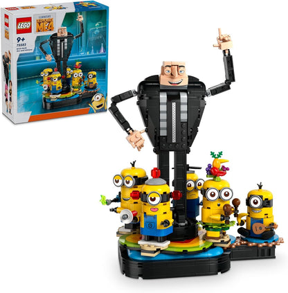 LEGO 75582 Despicable Me Gru und die Minions aus LEGO Steinen