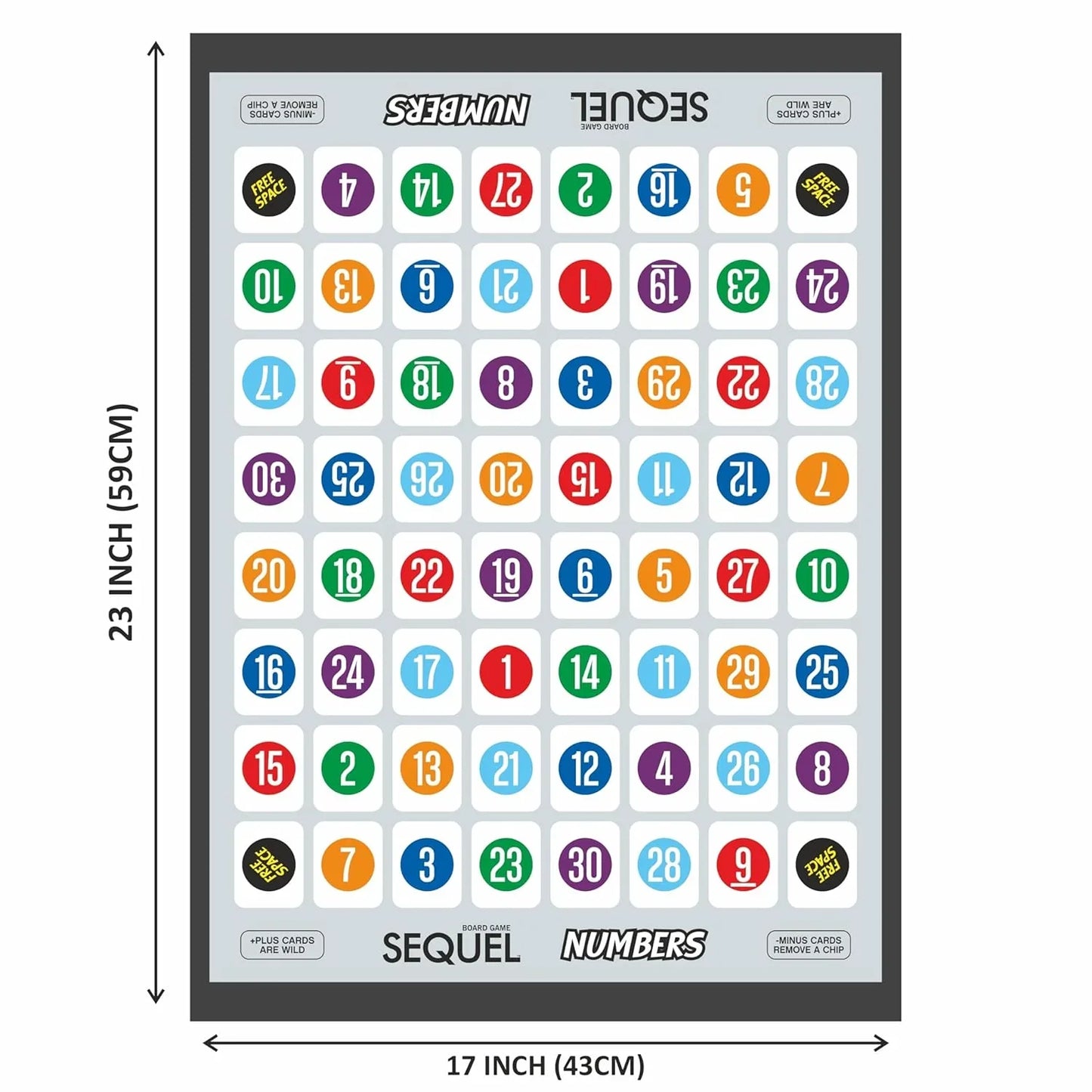 Ankit Toys Sequel Board Game – Strategy & Number Game for Kids & Families