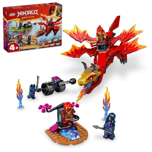 LEGO NINJAGO Kais Source Dragon Battle Adventure Playset with Buildable Model and 4 Posable Ninja Action Figures, Toddler Ninja Toy, Ninja Gift Idea for... - Jaiman Toys