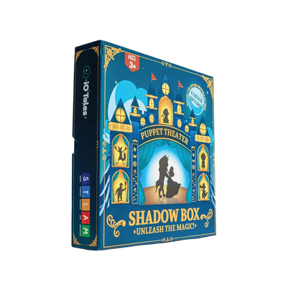 iO Tales Magical Shadow Puppetry Theater – 6 Fairy Tales, 30+ Puppets, Narration & Music (Ages 3–8) - Jaiman Toys