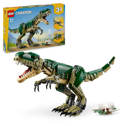 LEGO Creator 3in1 T. rex, Dinosaur Toy for Kids 31151 Building Blocks Toys for 9+ Gift for Boys and Girls