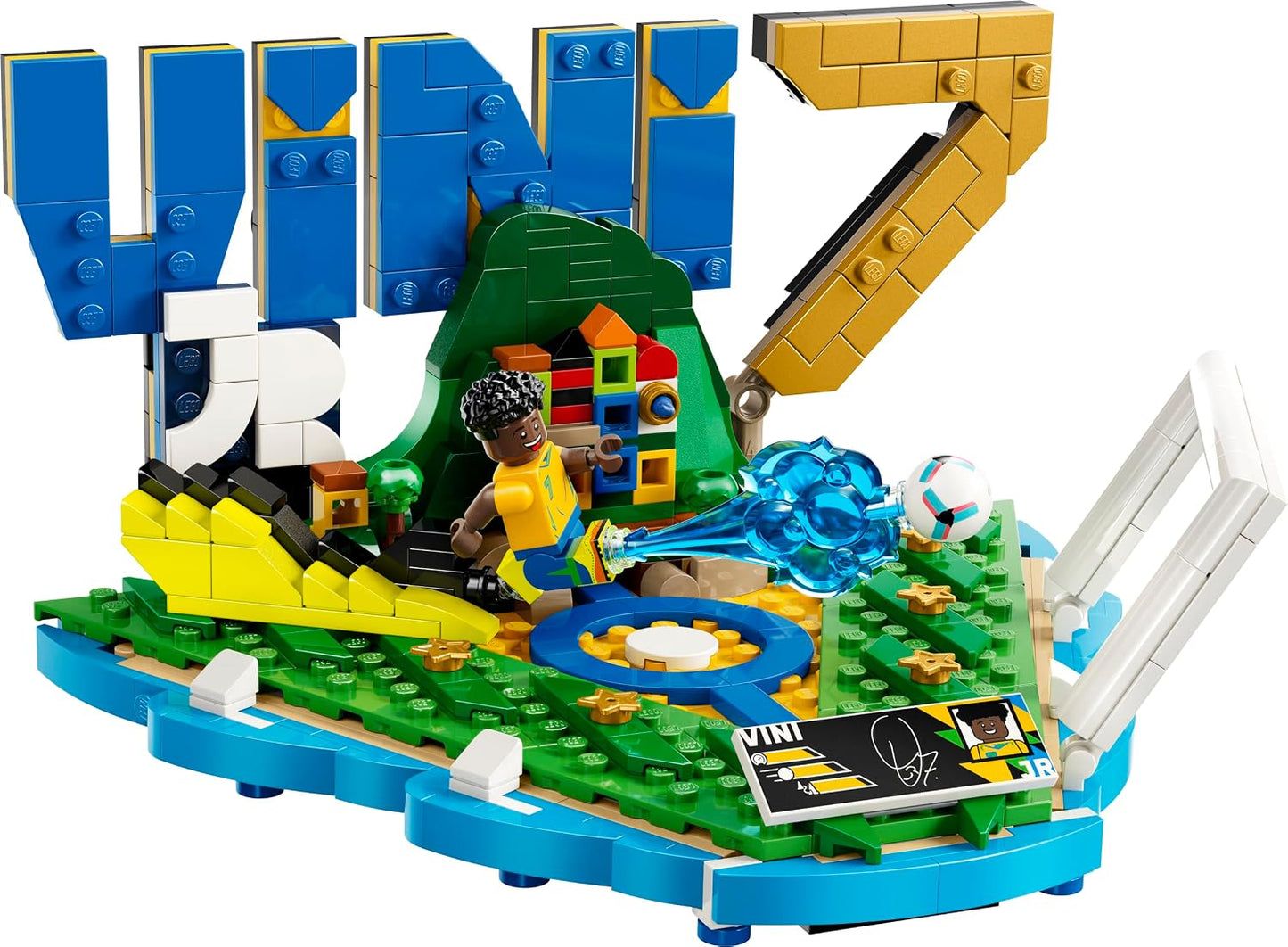 LEGO® Editions Vini Jr. Soccer Highlights 43027 Set, 510 Pieces