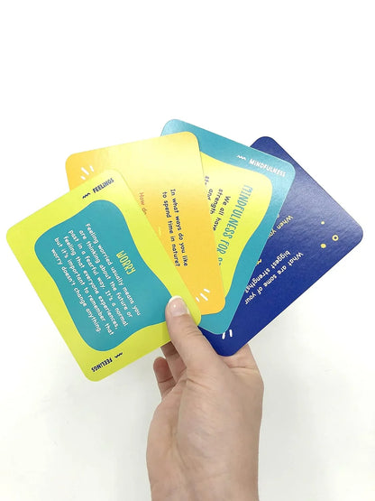 Get Talking Cards for Kids – 52 Conversation Starters & Activities | Emotional Learning & Communication Cards