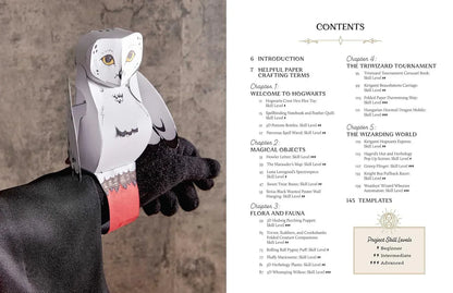 Harry Potter: Magical Paper Crafts – 24 Official Wizarding World Creations by Reinhart Studios