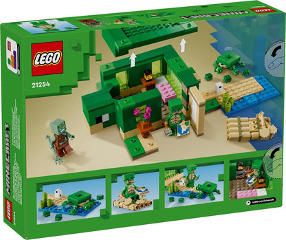 LEGO Minecraft The Turtle Beach House Model 21254 (234 Pieces)