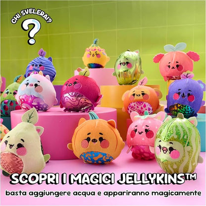 Magic Jellykins Mini Surprise Plush Toy, Mystery Collectible Soft Stuffed Character in Surprise Pack, Cute Magic Toy for Kids, 1 Random Piece, Ages 5 Years+