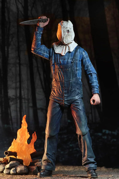 Friday the 13th Part 2 Slasher Action Figure – 7 Inch Horror Collectible Figure with Weapons & Accessories