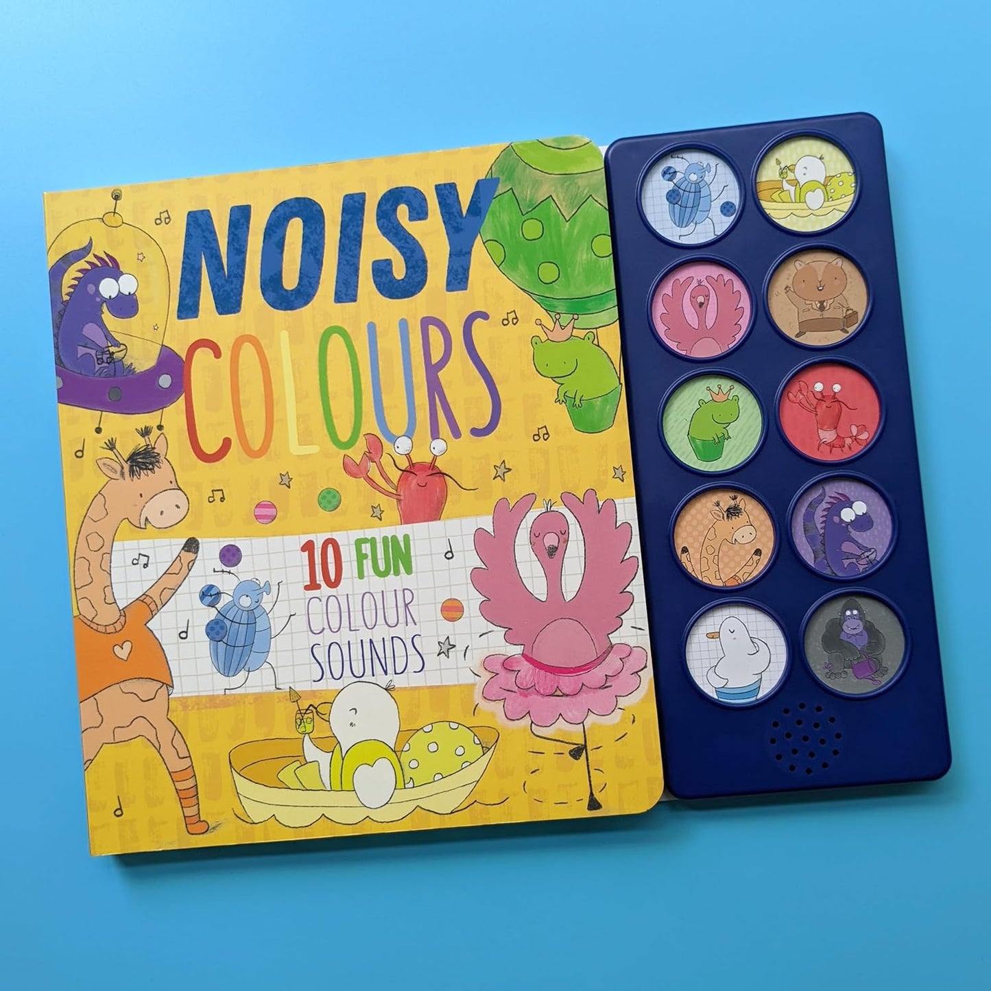 North Parade Noisy Colours Sound Book for Kids | Interactive Colour Learning Audio Book with 10 Fun Colour Sounds