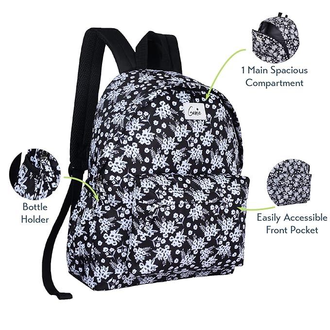 Genie Tribe Royal Casual Backpack | Stylish, Lightweight & Spacious for Everyday Use - Jaiman Toys