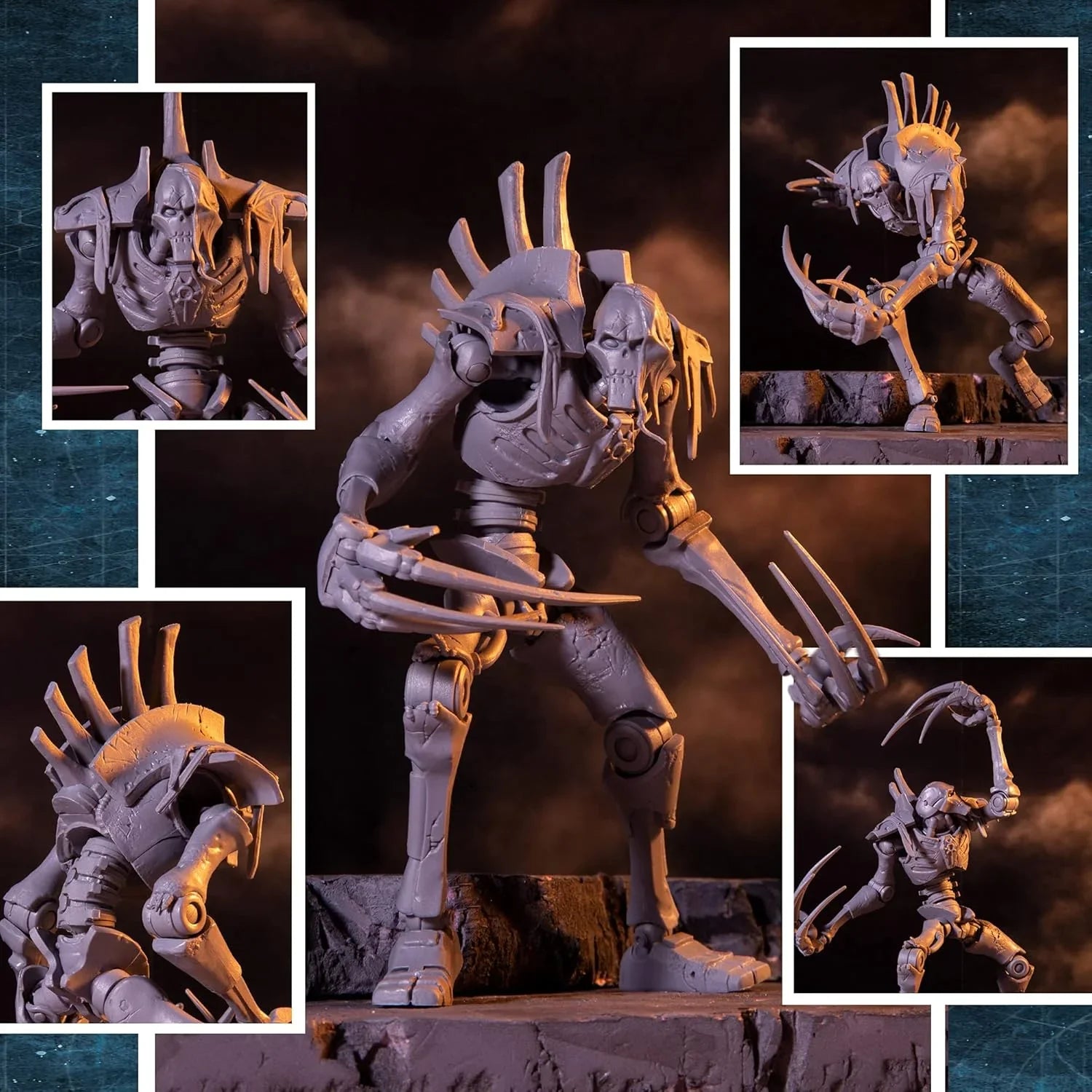 McFarlane Toys Warhammer 40,000 Necron Flayed One Artist Proof – 7 Inch Action Figure - Jaiman Toys