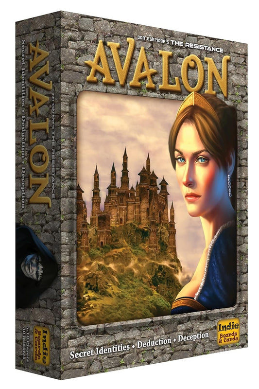 Indie Boards and Cards Resistance Avalon Board Game for Adults, Multi Color, Big Kid - 3 to 10 Players,  AGE 8+