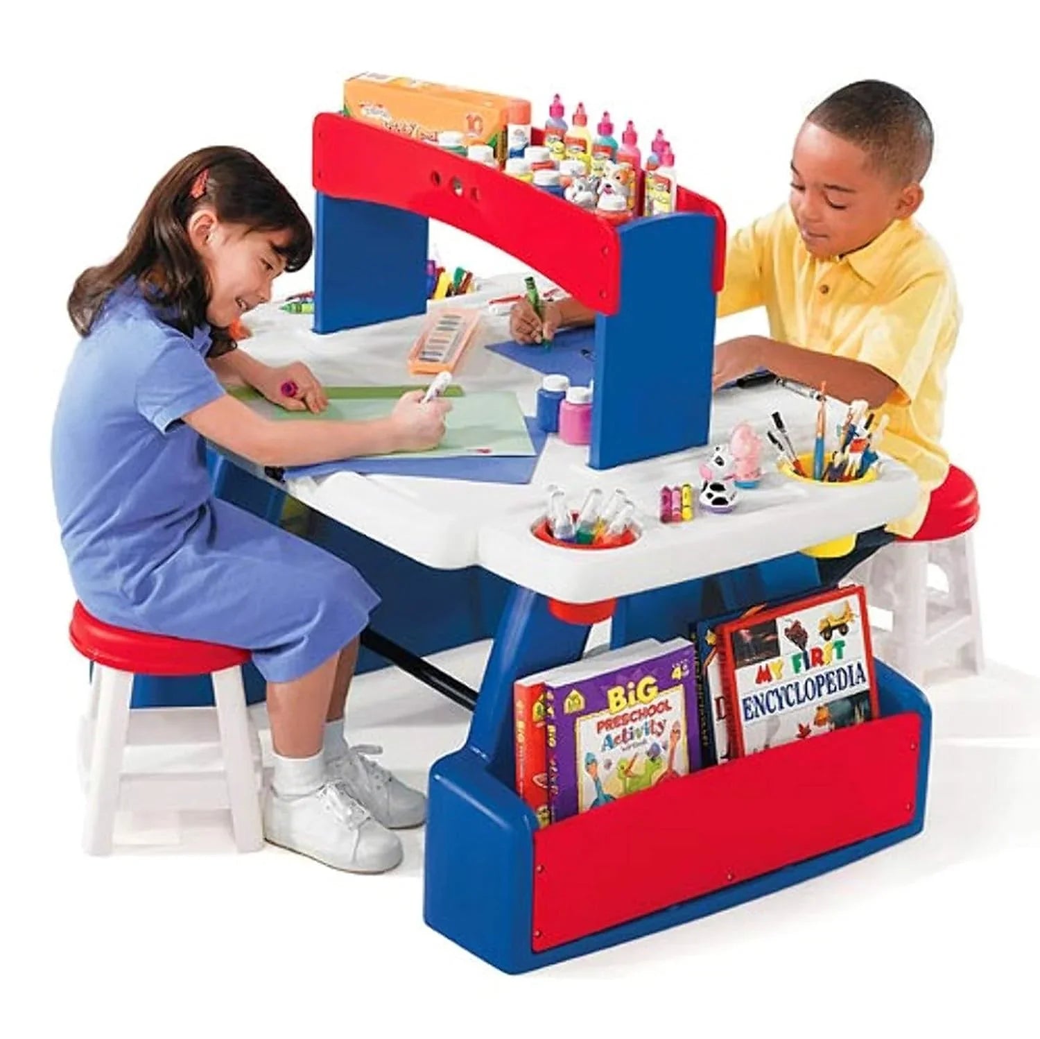 Step2 Creative Projects Table – Art & Craft Activity Station for Kids - Jaiman Toys