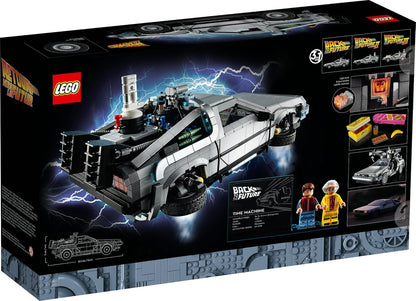 LEGO Back to The Future Time Machine 10300 Building Kit for Adults (1,856 Pieces)