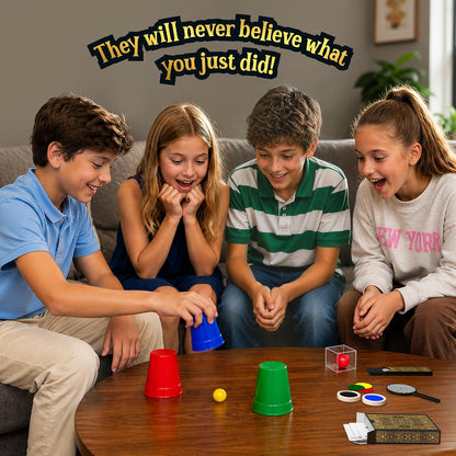 Skillmatics The Classic Magic Kit – 50 Magic Tricks for Ages 10–99