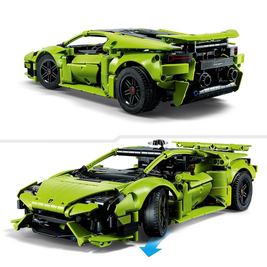 (Pre-Built) LEGO Technic Lamborghini Huracan Tecnica 42161 Building Toy Set for Kids Aged 9+ Who Love Super Sports Car Toys