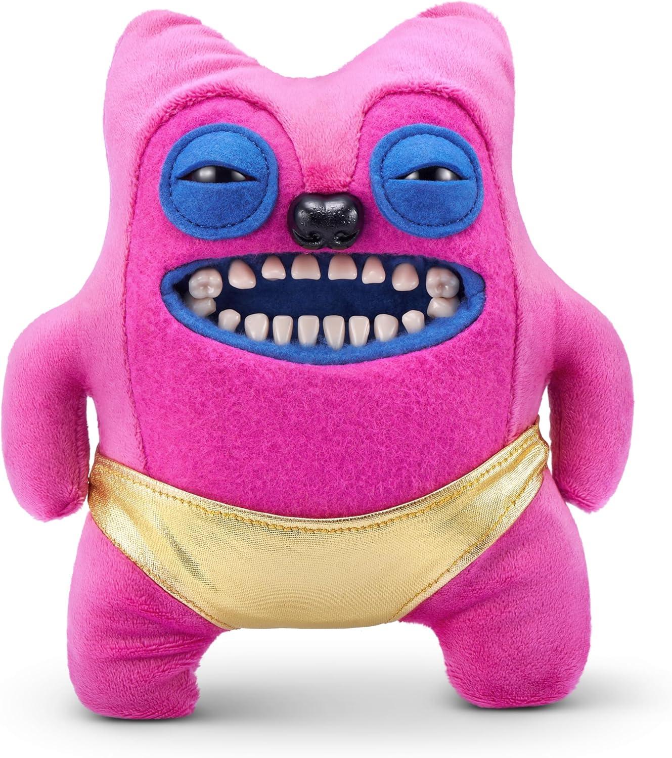Gold Fuggs by ZURU Funny Ugly Monster, Plush, Collectible, Toy (Greedy Grinner - Pants) - Jaiman Toys