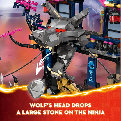 LEGO NINJAGO Wolf Mask Shadow Dojo Toy Set 71813 Age 9+