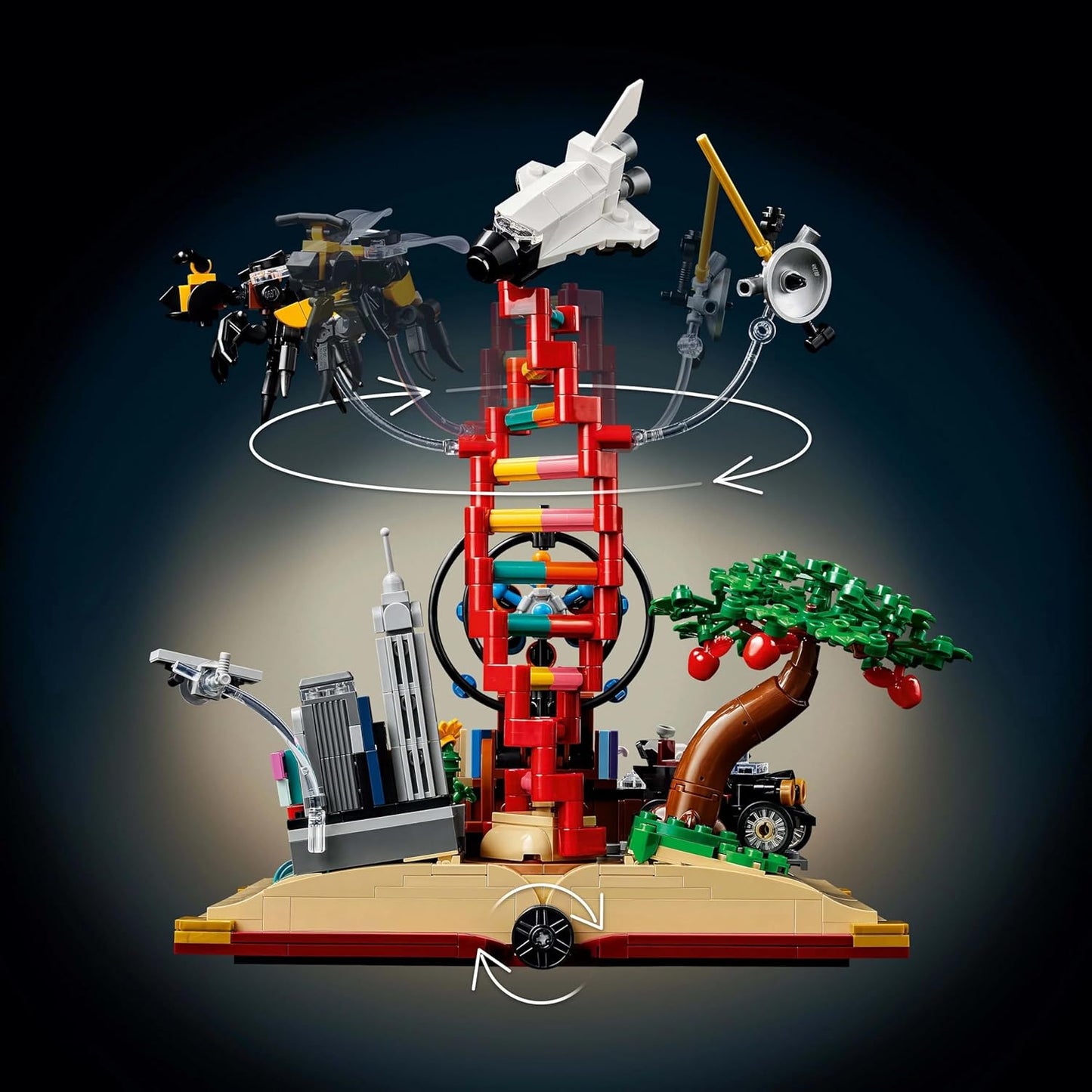 LEGO 21355 Ideas The Evolution of STEM, Science Gift for Adults Building Blocks for 18+ Gift