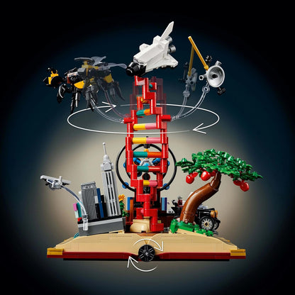 LEGO 21355 Ideas The Evolution of STEM, Science Gift for Adults Building Blocks for 18+ Gift