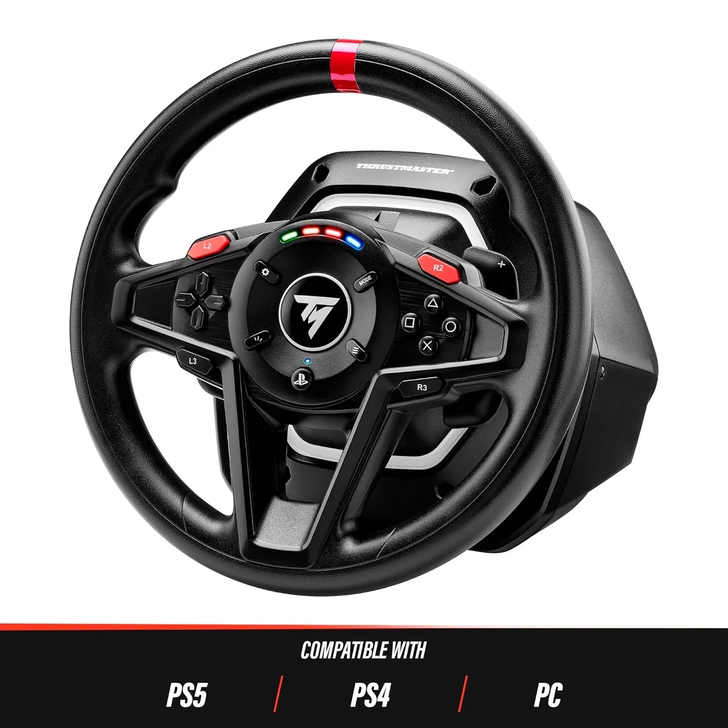 Thrustmaster T128P – Force Feedback Racing Wheel & Magnetic Pedals for PS5 / PS4 / PC - Jaiman Toys
