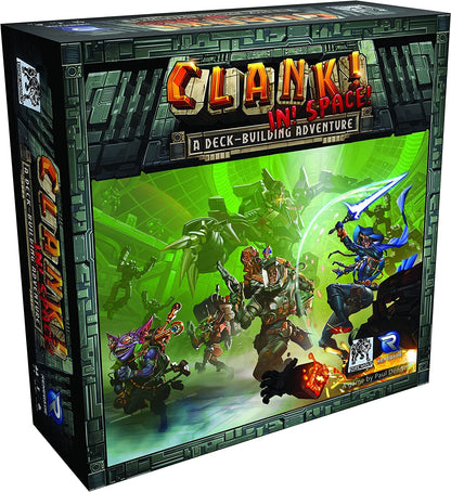 Clank! In! Space! Deck-Building Board Game | Sci-Fi Adventure Strategy Game | Standalone Board Game for 2–4 Players | Ages 13+