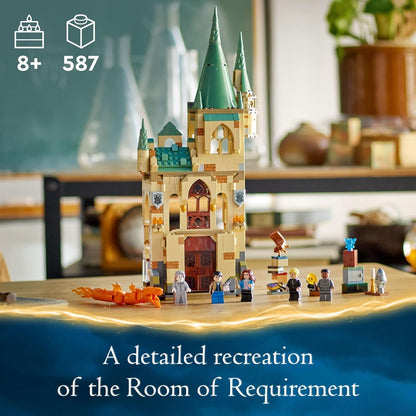LEGO Harry Potter Hogwarts Room of Requirement 76413 Building Toy Set (587 Pcs)