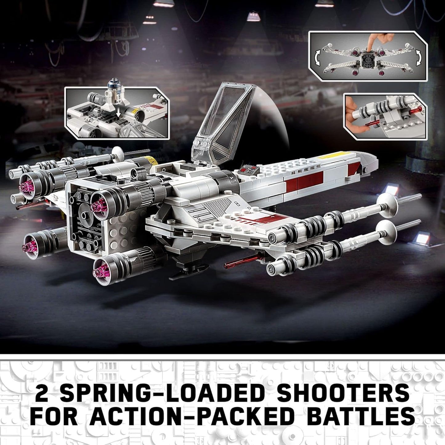 LEGO 75301 Star Wars Luke Skywalkers X-Wing Fighter ,Awesome Toy Building Kit  (474 Pieces)