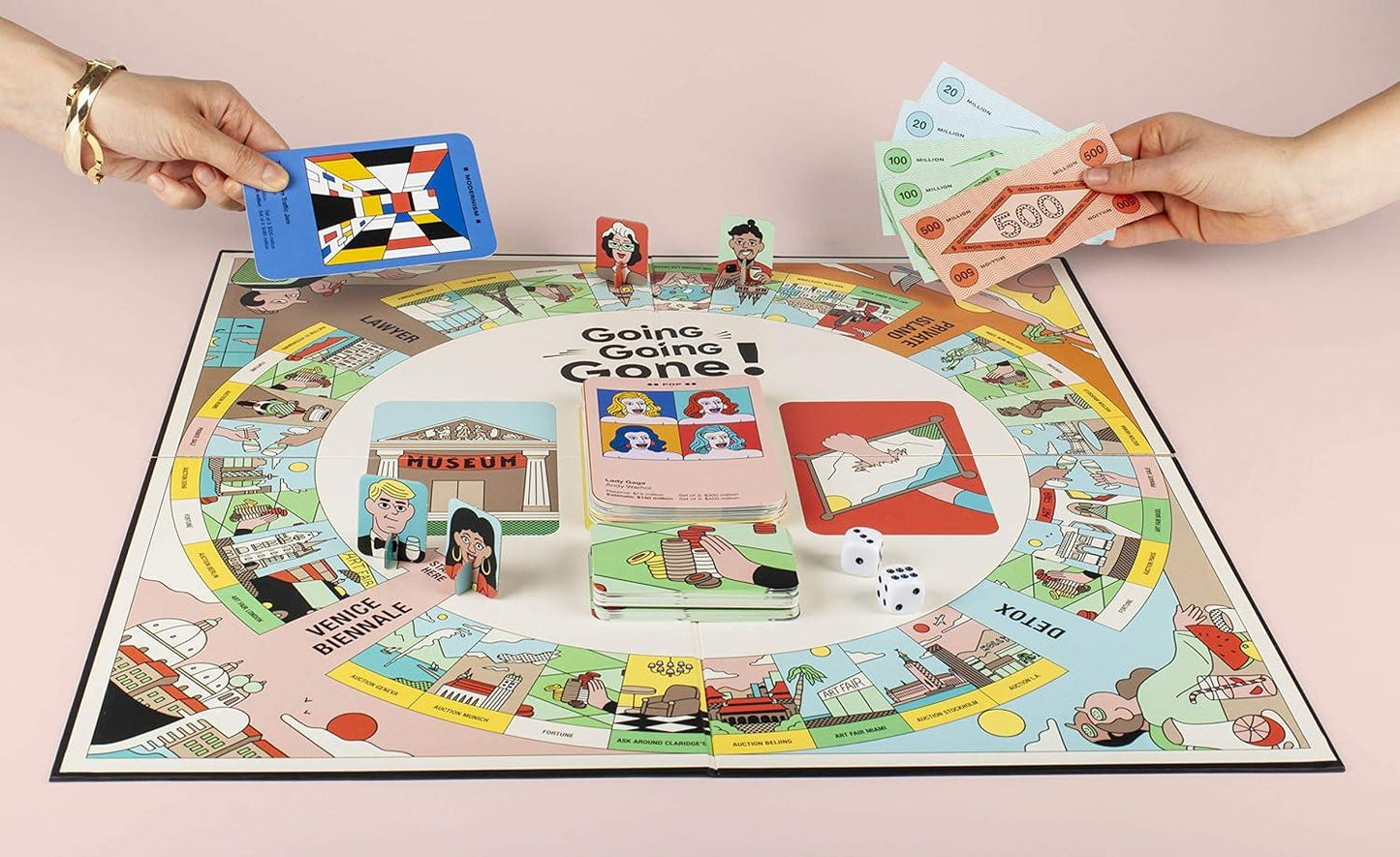 Going, Going, Gone! High-Stakes Auction Board Game - Jaiman Toys