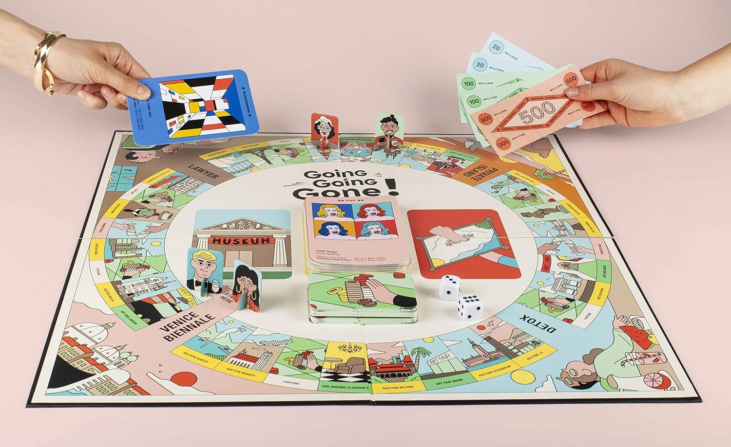 Going, Going, Gone! High-Stakes Auction Board Game - Jaiman Toys