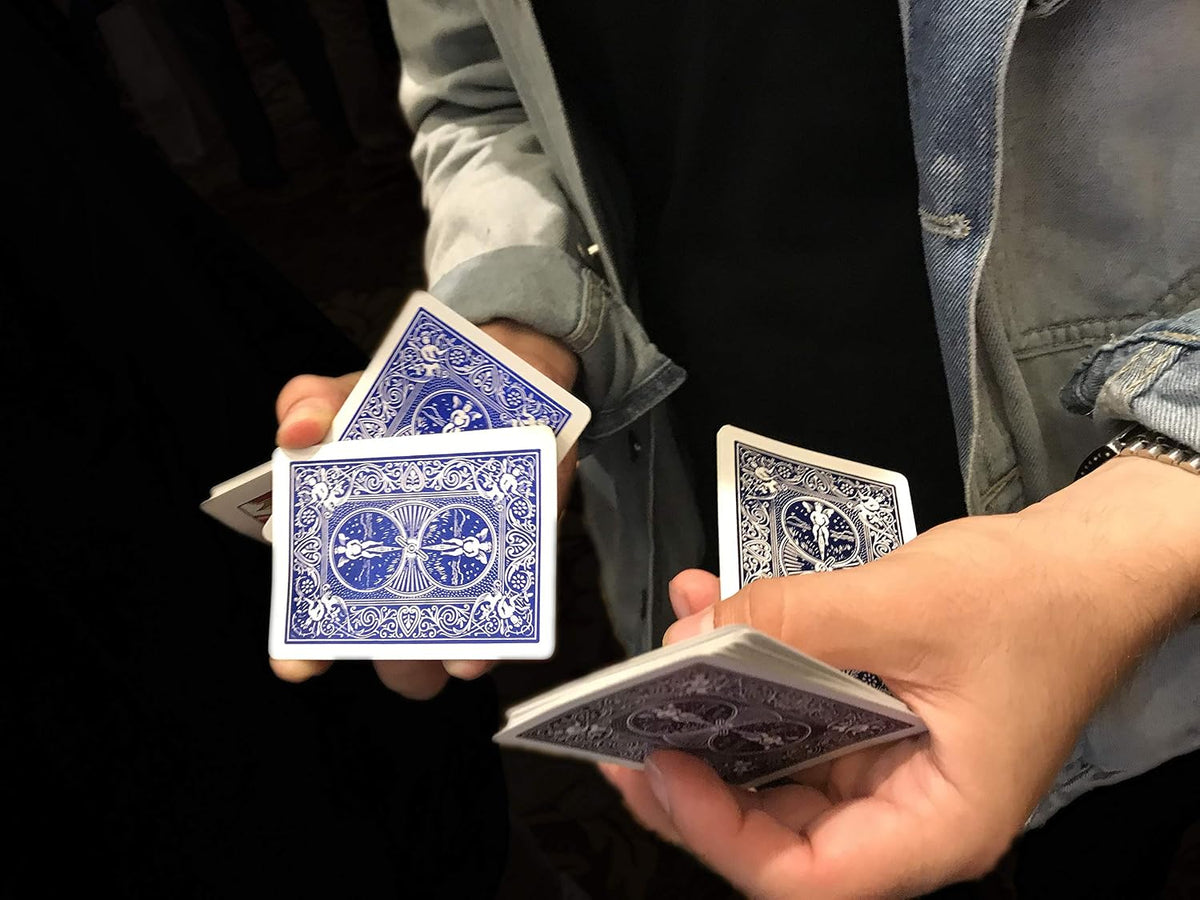 Bicycle Standard Playing Cards 2-Pack – Red & Blue Rider Back Poker Decks