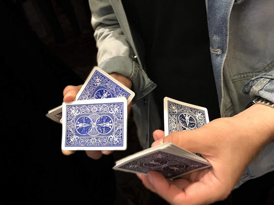 Bicycle Standard Playing Cards 2-Pack – Red & Blue Rider Back Poker Decks