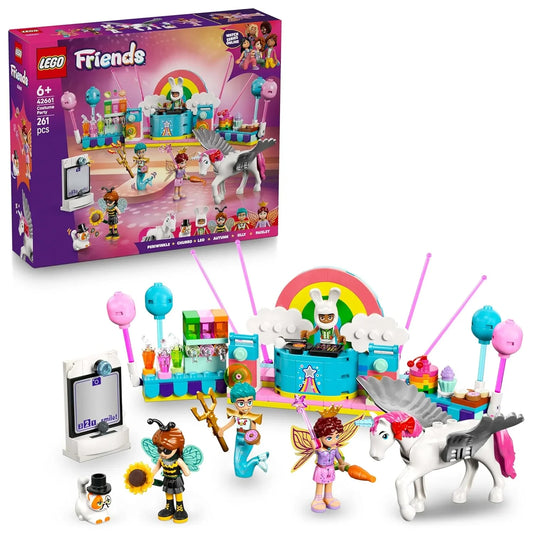 LEGO Friends Costume Party with Unicorn & Fairy Pretend-Play Building Kit 42661 Building Blocks Toys for 6+ Gift for Boys and Girls - Jaiman Toys