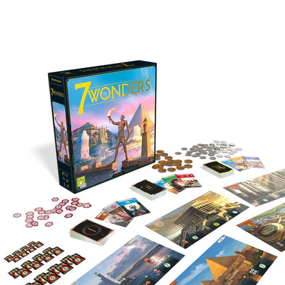 7 Wonders Board Game (3-7 Players ) - Age 10+