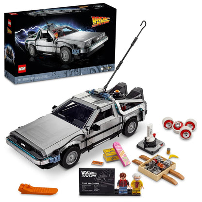 LEGO Back to The Future Time Machine 10300 Building Kit for Adults (1,856 Pieces)