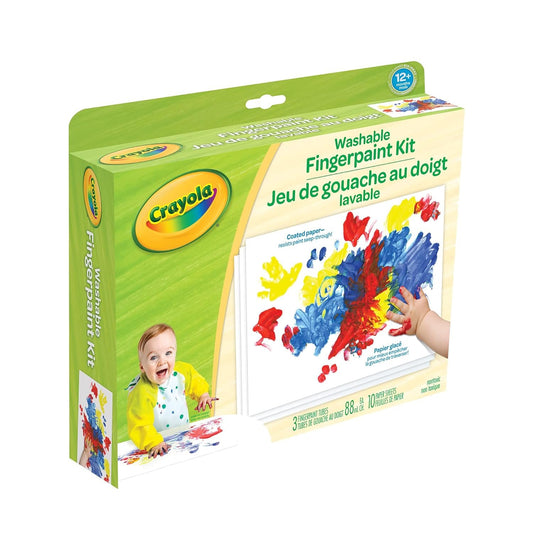 Crayola My First Crayola Fingerpaint and Paper Set Arts & Crafts