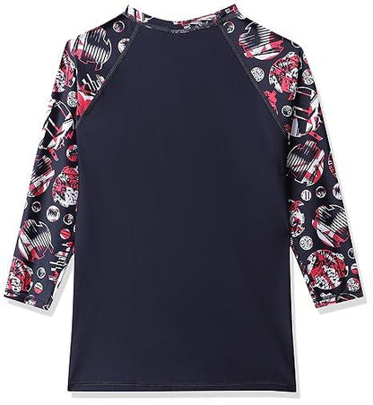 Speedo Boy's Endurance Glitchamp Long Sleeve Suntop – UPF 40+ & Chlorine Resistant - Jaiman Toys