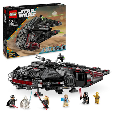 LEGO Star Wars Dark Millennium Falcon, Starship Set, Building Toy for Children (75389)