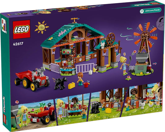 LEGO Friends Farm Animal Sanctuary Toy 42617 (489 Pieces)