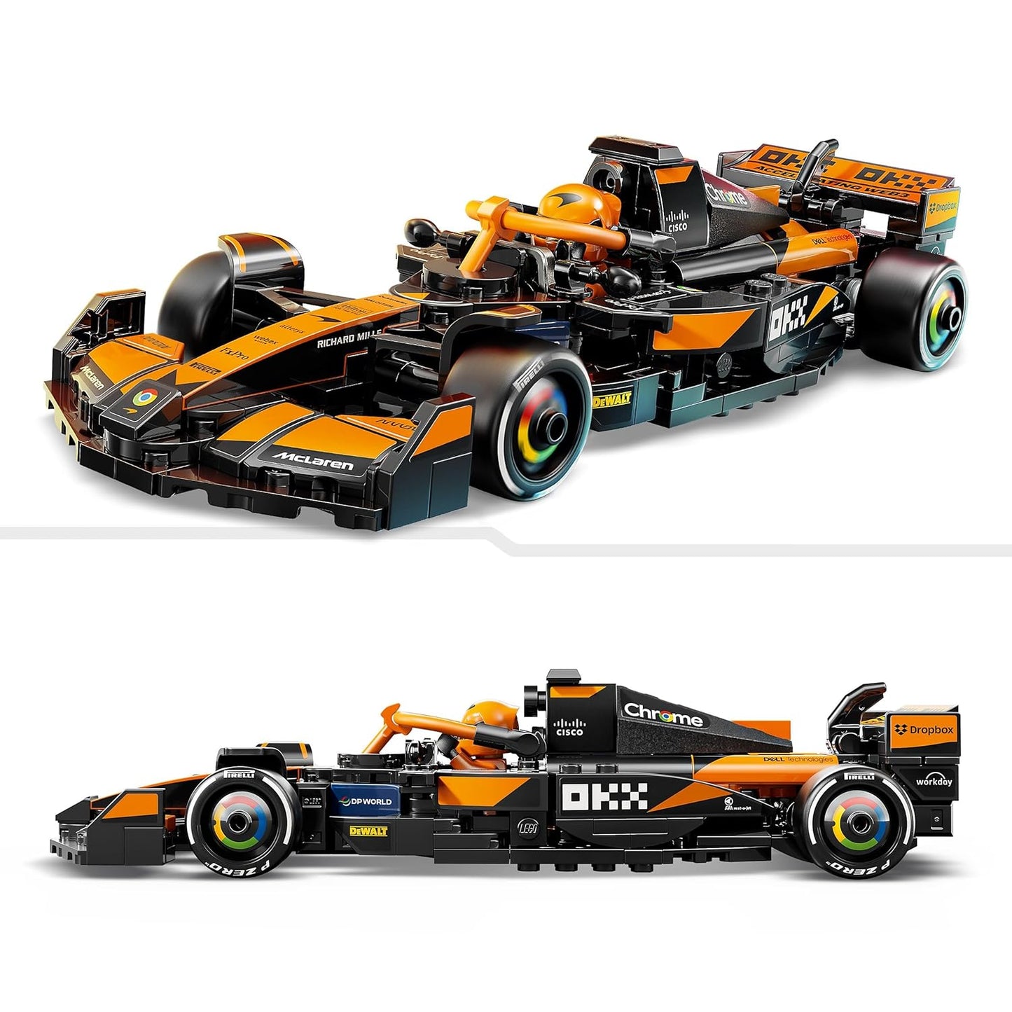 LEGO 77251 Speed Champions McLaren F1 Team MCL38 Race Car
