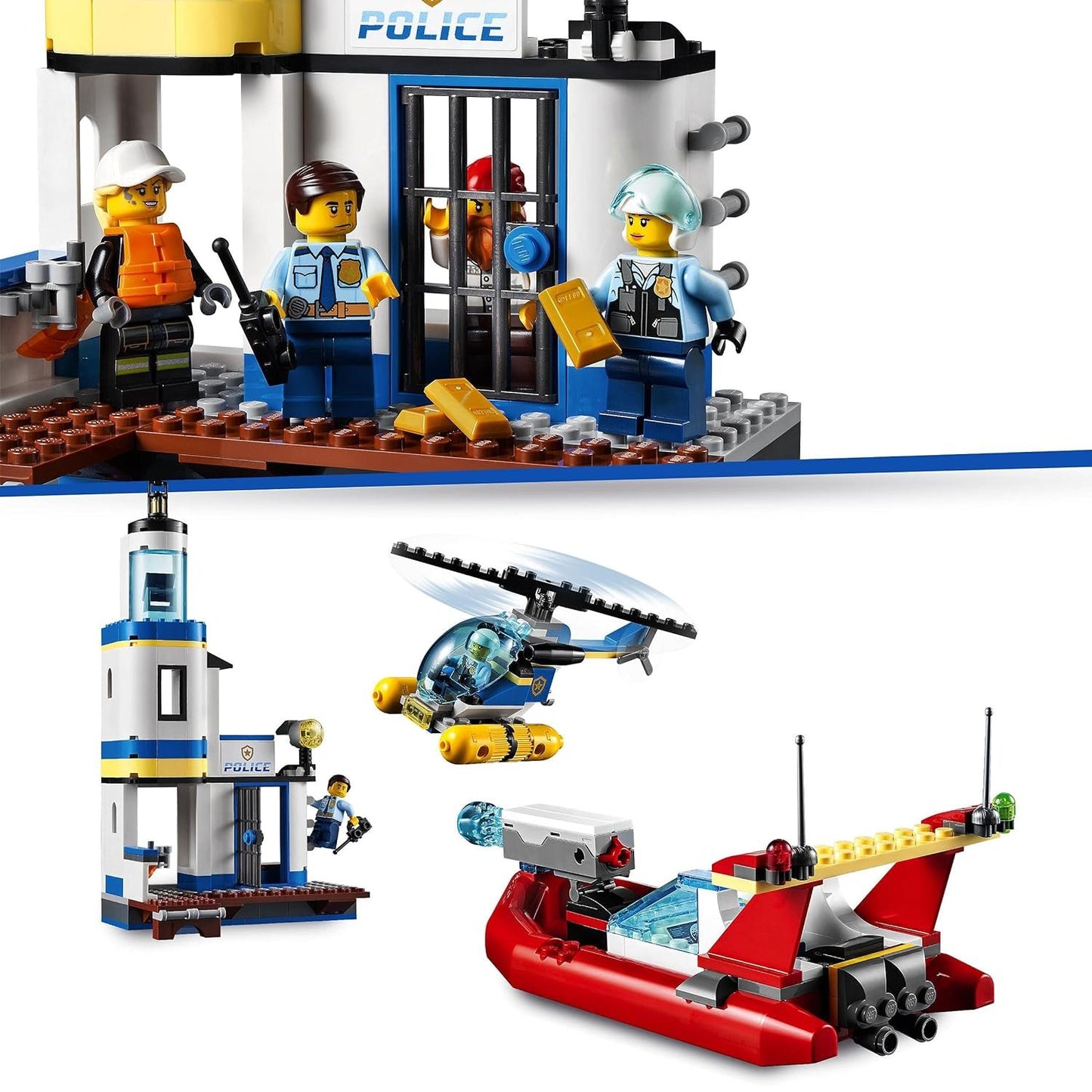 Lego City Seaside and Fire Mission 60308