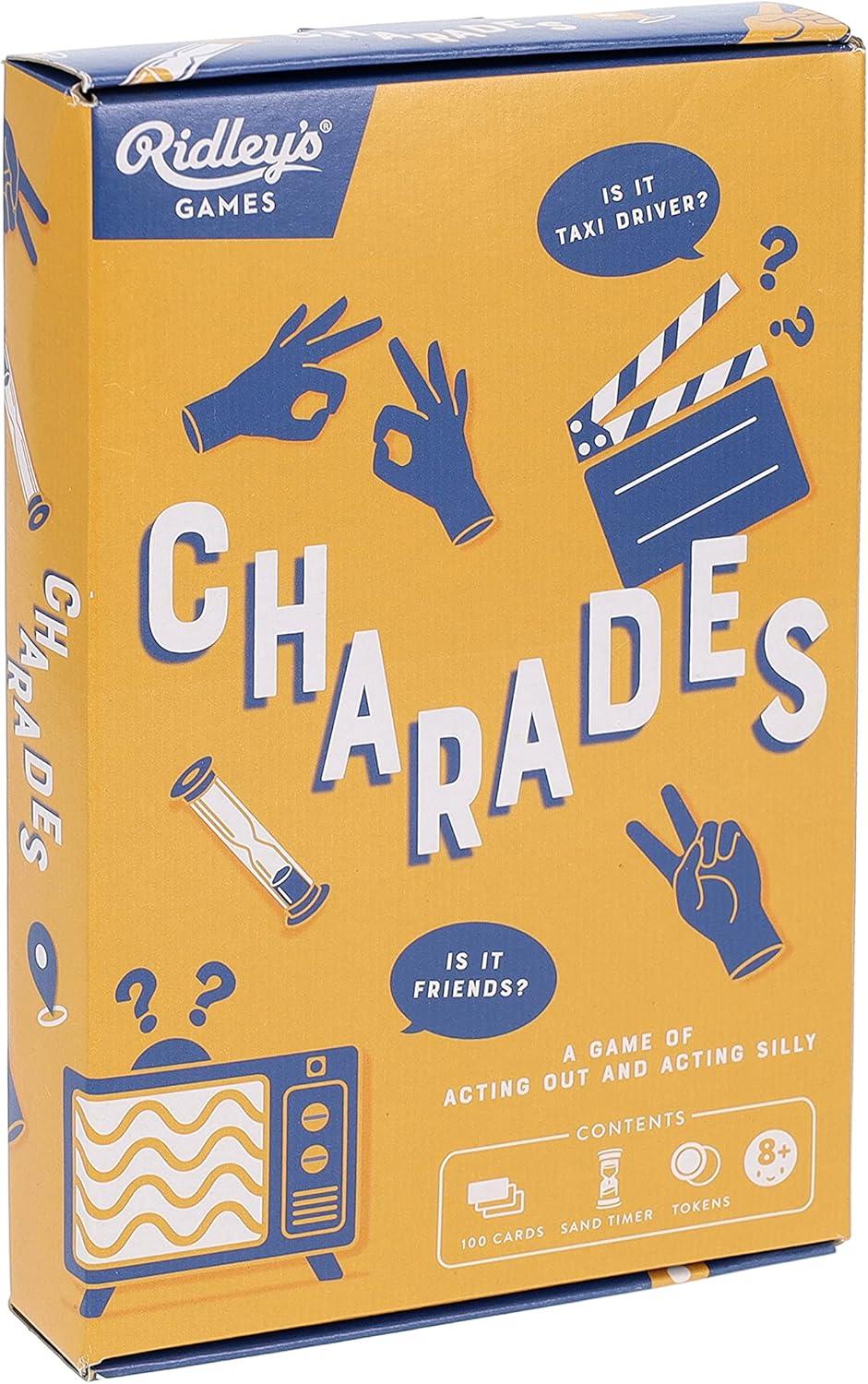 Ridley’s Charades Party Game – Classic Acting Game for Family & Friends - Jaiman Toys