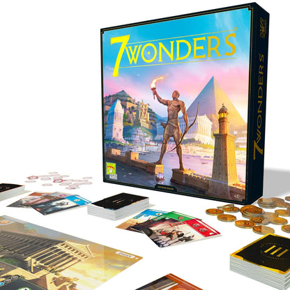 7 Wonders Board Game (3-7 Players ) - Age 10+