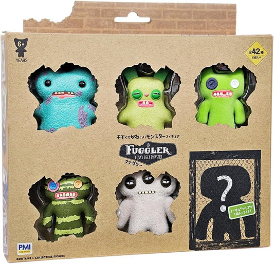 Fuggler Figures by ZURU Funny Ugly Monster,Collectible, Toy, Set of 6,Collectible Figures Funny Ugly Characters! - Jaiman Toys