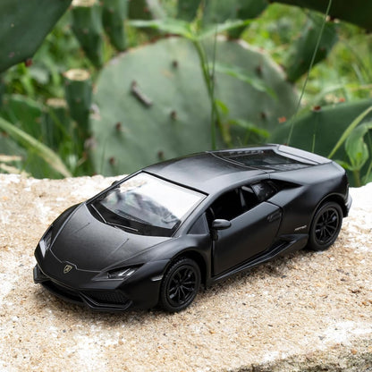 RMZ City Lamborghini Huracán Coupé 1:32 Scale Die-Cast Model Car – | Collectible Miniature Supercar with Opening Doors | 3 Colour Variants