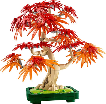 LEGO 10348 Botanicals Japanese Red Maple Bonsai Tree Building Set (474 Pieces)
